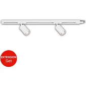 Briloner 8001026 Högvolt-skensystemset URail GU10 Vit