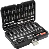 YATO Verktygspaket YT-14501; 1/4''; 56 st.