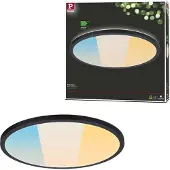 Paulmann Atria Shine 71258 LED-panel 20.8 W Varmvit Svart