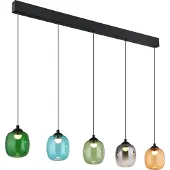 Globo Pendellampa Minara, Multifärgad, Vardagsrum / matsal, Metall, Modern