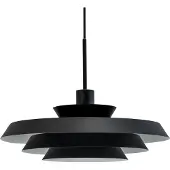 Dyberg Larsen Taklampa , DL44, dimbara, Svart, Vardagsrum, Metall, Design