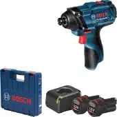 Bosch Slagmutterdragare GDR 120-LI; 12 V; 2x2,0 Ah batt.
