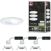 Paulmann 92449 LED-takbelysning, LED-inbyggnadsbelysning LED 6 W Matt vit
