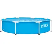 Intex Pool Med Metallram 244x51 Cm