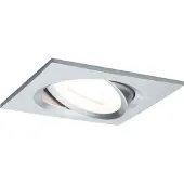 Paulmann 93473 Nova Inbyggnadsbelysning LED GU10 6.5 W Aluminium (vriden)