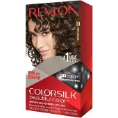 Revlon ColorSilk Hårfärg, 30 Mörkbrun 1 st (2-pack)