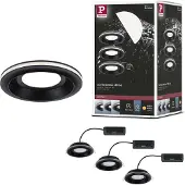 Paulmann Spotlights , Sormus, Svart, Badrum, Plast, Modern