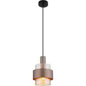 Globo Hänglampa Milley, dimbar, Brun / mässing, Vardagsrum / matsal, Metall, Modern, Pendellampa