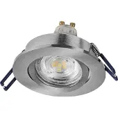 Osram HOMELIGHTING 4058075853775 Tak-spotlights, LED-downlight GU10 Satin Nickel