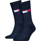 Tommy Hilfiger Strumpor - 2-pack - Dark Marinblå - - 39/42 - Strumpor