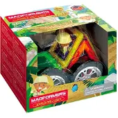 Magformers - 9 st. - Jungle Rally - - One Size - Magnetiska leksaker