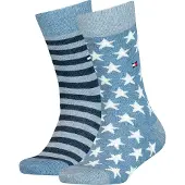 Tommy Hilfiger 2 Pack Star And Stripe Ankle Socks