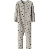 Name it Ullpyjamasdräkt - Rib - Noos - NbmWang - Nacreous Cloud/ - - 50 - Pyjamasdräkt