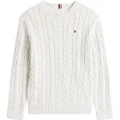 Tommy Hilfiger Cable Knit Crew Neck Jumper