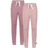Minymo Sweatpants - 2-pack - Mesa Rose - - 12 år (152) - Sweatpants