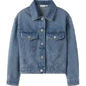 Name it Övergångsjacka 'NKFMila' blå denim
