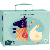 Djeco Spel Resväska - Fia Med Knuff &amp; Gåsspelet - - One Size - Brädspel