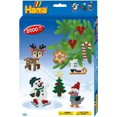 Hama Hanging box - christmas, Tube bead, Multifärg, 2000 styck