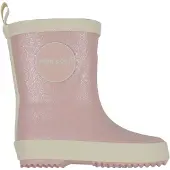 Pom pom Gummistövlar - Rose Glitter - - 21 - Gummistövlar