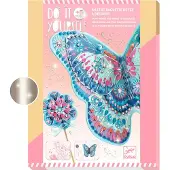 Adlibris DIY-Kit Trollstav & Fe-vingar med Glittrande Mosaik Djeco