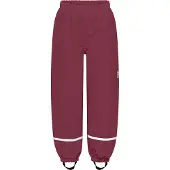 Lego Wear Regnbyxor m. Fleece - PU - LWPowai 707 - Bordeaux - - 11 år (146) - Regnbyxor