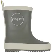 Pom pom Gummistövlar - Hunter Green - - 25 - Gummistövlar