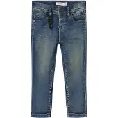 Name it Jeans - Noos - NmmTheo - Dark Blue Denim - - 4 år (104) - Jeans