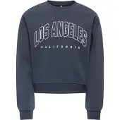 ONLY Sweatshirt - KogSweat - Ombre Blue/Los Angeles - Kalif - - 5-6 år (110-116) - Sweatshirt
