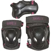 Save My Bones Skyddsset - Svart/Pink - - S - Small - Skyddsutrustning