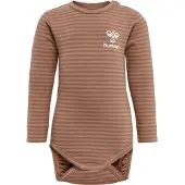 Hummel Body l/ä - HmlMulle - Bäverpäls - - 68 - Body L/Ä