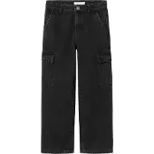 Name it Jeans - Noos - NkfRose - Cargo - Black - - 13 år (158) - Jeans