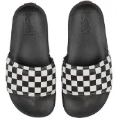 Vans Strandsandaler - La Costa Slide - Schackbräde - Sant White/ - - 39 - Strandsandal