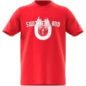 Adidas T-shirt - Schweiz - Ren Ruby - - 8 år (128) - T-shirt