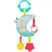 Sophie de Giraf Musikmobil - 29x18x8 cm - Måne - Flerfärgad m. - - One Size - Musikmobil
