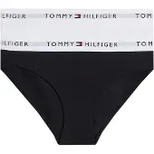 Tommy Hilfiger 2 Pack Signature Repeat Logo Waistband Briefs