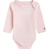 Tommy Hilfiger Logo Jersey Long Sleeve Bodysuit