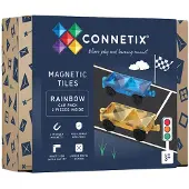 Connetix Rainbow Car Byggspel 2 Bitar