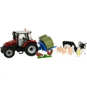 Britains Arbetsmaskin - 43205 - 5612 - Traktor m. Djur - - One Size - Bil