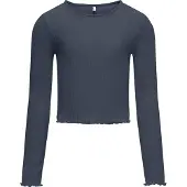 ONLY Tröja - Rib - KogNella - Ombre Blue - - 5-6 år (110-116) - Tröja