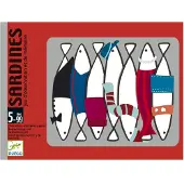 Kortspel - Minnesspel - Sardiner - - One Size - Kortspel