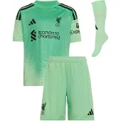 Adidas Fotbollskläder - Liverpool 25/26 Målvakt Hemm - - 3 år (98) - Fotbollskläder