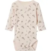 Name it Lil' Atelier Body l/ä - Ull - Noos - NbfNoel - Morganit/Berry - - 1 år (80) - Body L/Ä