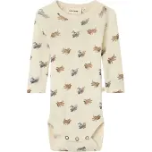 Lil´ Atelier Lil' Atelier Body l/ä - Ull/Modal - Noos - NbmNalu - Turtleduve/ - - 56 - Body L/Ä
