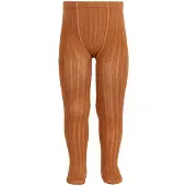 Condor Strumpbyxor - Rib - Brun - - 3-6 mån - Strumpbyxor