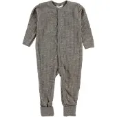 Joha Pyjamas - Ull - Brunmelerad - - 50 - Pyjamasdräkt
