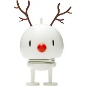Hoptimist Medium+ Bumble Renar - 10 cm - Vit - - One Size - Prydnadsfigur
