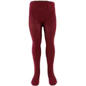 Condor Strumpbyxor - Rib - Bordeaux - - 1-2 år (80-92) - Strumpbyxor