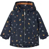 Name it Vadderad jacka - Noos - NmmMax - Dark Sapphire/Mini Safa - - 4 år (104) - Dunjacka
