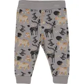 Minymo Sweatpants - AOP - Molnskur - - 68 - Sweatpants