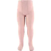 Condor Strumpbyxor - Viskos - Rib - Rosa m. Glitter - - 9-10 år (134-140) - Strumpbyxor